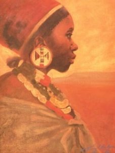 Zulu Woman print by Tony Hudson